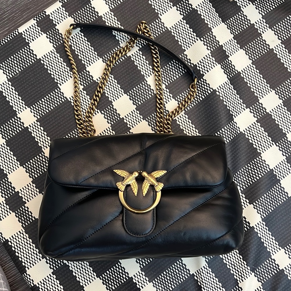 Pinko quilted shoulder bag
